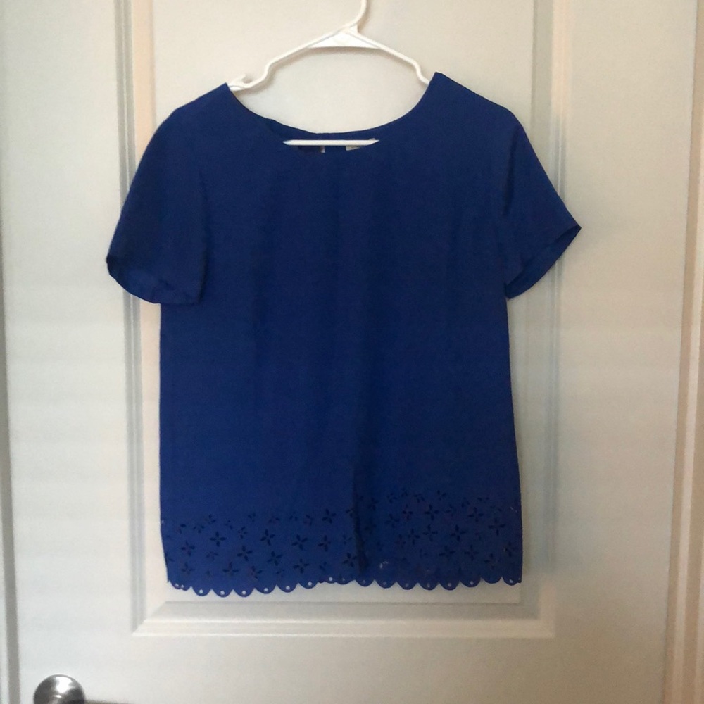 JCrew shirt sleeve top